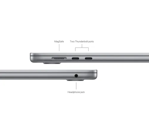 Ноутбук APPLE MacBook Air 15 Space Grey (M3/16Gb/512Gb SSD/MacOS) (MXD13LL/A) нужен переходник на EU Ноутбук APPLE MacBook Air 15 Space Grey (M3/16Gb/512Gb SSD/MacOS) (MXD13LL/A) нужен переходник на EU