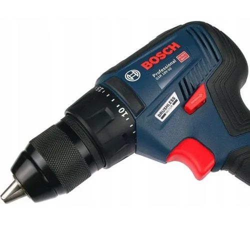 Дрель-шуруповерт Bosch GSR 18V-50 + L аккум. патрон:быстрозажимной (кейс в комплекте) (06019H5000)