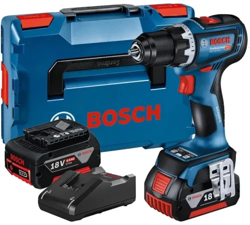 Дрель-шуруповерт Bosch GSR 18V-90 C 18Вт аккум. патрон:быстрозажимной (кейс в комплекте) (06019K6006) Дрель-шуруповерт Bosch GSR 18V-90 C 18Вт аккум. патрон:быстрозажимной (кейс в комплекте) (06019K6006)