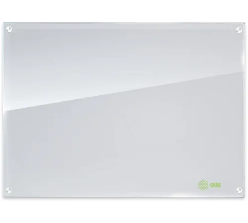 Доска стеклянная Cactus CS-GBD-120X150-WT-TM Сквозное крепление стеклянная белый 120x150см стекло крепления
