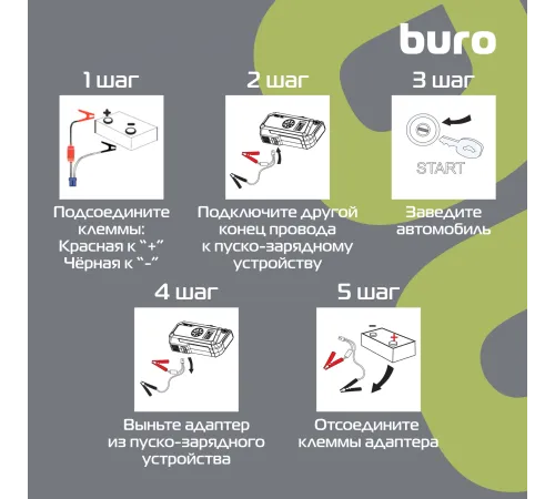 Пуско-зарядное устройство Buro SJ-K80 Пуско-зарядное устройство Buro SJ-K80