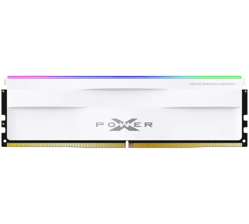 Память DDR5 2x16GB 6000MHz Silicon Power SP032GXLWU60AFDH Xpower Pulse RGB RTL PC5-48000 CL30 DIMM ECC 288-pin 1.35В kit single rank Ret Память DDR5 2x16GB 6000MHz Silicon Power SP032GXLWU60AFDH Xpower Pulse RGB RTL PC5-48000 CL30 DIMM ECC 288-pin 1.35В kit single rank Ret