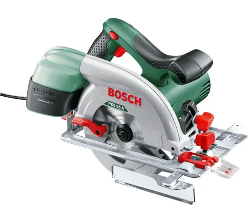 Циркулярная пила (дисковая) Bosch PKS 55 A 1200Вт (ручная) D диска.:160мм (0603501020)