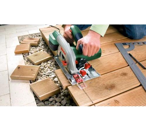 Циркулярная пила (дисковая) Bosch PKS 55 A 1200Вт (ручная) D диска.:160мм (0603501020)
