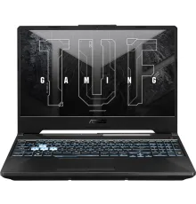 Asus TUF Gaming A15 FA506NF-HN060 [90NR0AV1-M007F0] Graphite Black  15.6" {FHD Ryzen 5 7535HS/16GB/SSD512GB/RTX 2050 4GB/DOS}