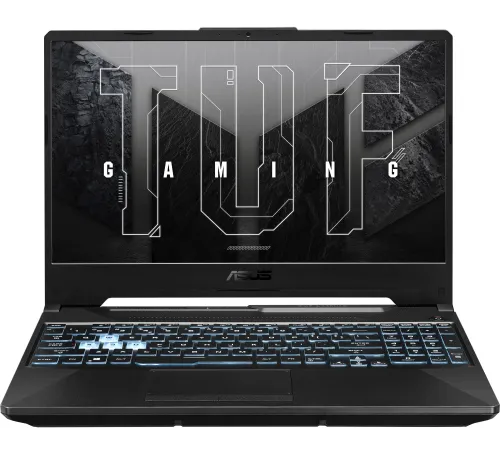 Asus TUF Gaming A15 FA506NF-HN060 [90NR0AV1-M007F0] Graphite Black  15.6" {FHD Ryzen 5 7535HS/16GB/SSD512GB/RTX 2050 4GB/DOS}