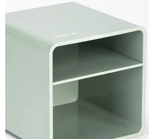 Подставка Deli NS011green Nusign 2отд. для письменных принадлежностей 84х84х86мм зеленый пластик Подставка Deli NS011green Nusign 2отд. для письменных принадлежностей 84х84х86мм зеленый пластик