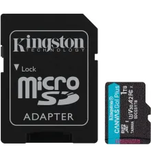 Флеш карта microSDXC 1TB Kingston SDCG3/1TB Canvas Go! Plus + adapter