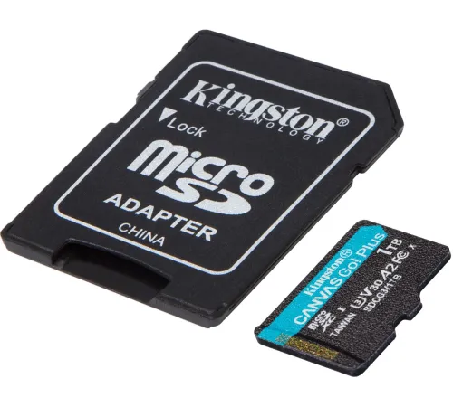 Флеш карта microSDXC 1TB Kingston SDCG3/1TB Canvas Go! Plus + adapter