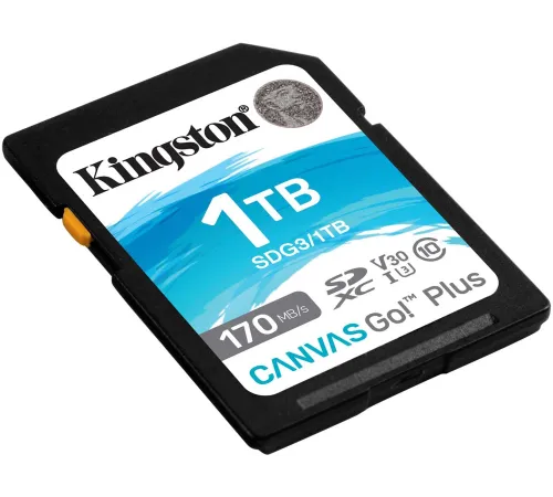 Флеш карта SDXC 1TB Kingston SDG3/1TB Canvas Go! Plus w/o adapter
