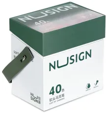 Набор маркеров для скетчинга Deli NS736-40 Nusign круг. кисть/клинов. наконечник двухсторонний 40цв. пластиковая коробка