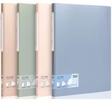 Папка с 30 прозр.вклад. Deli Nusign NS167 A4 пластик ассорти