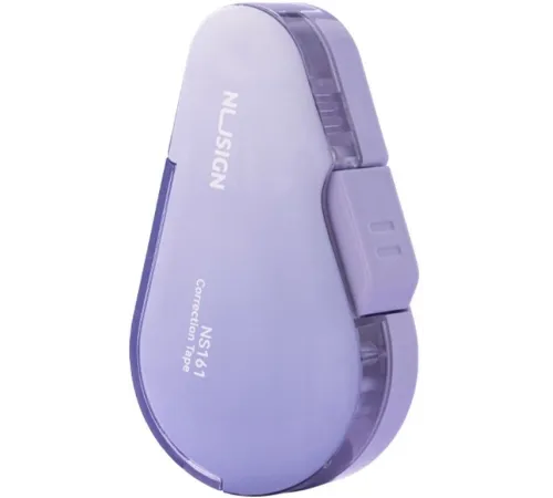 Лента коррект. Deli Nusign NS161VIOLET 6мх5мм фиолетовый корпус белый блистер