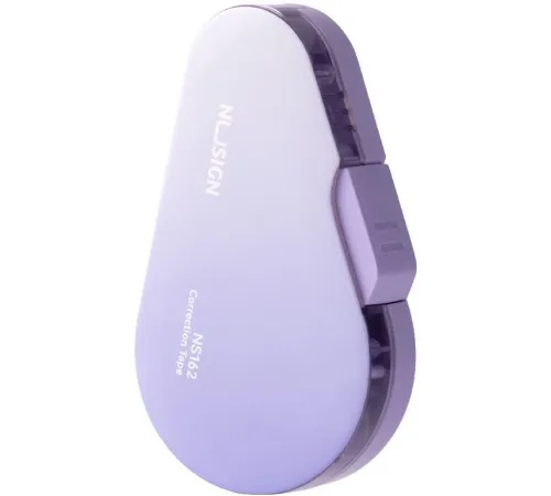 Лента коррект. Deli Nusign NS162VIOLET 12мх5мм фиолетовый корпус белый