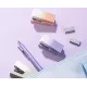 Степлер мини Deli NS083Apink Nusign 24/6 26/6 (12листов) розовый 40скоб металл/пластик