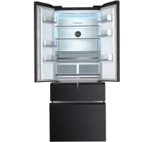 Холодильник Tesler RFD-427BI 2-хкамерн. графит глянц. инвертер