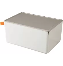 Короб для хранения Deli XDM14grey 1отд. 317x212x135мм серый/серый пластик