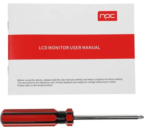 Монитор NPC 27" MF2704-F черный IPS LED 5ms 16:9 HDMI M/M матовая 250cd 178гр/178гр 1920x1080 75Hz VGA DP FHD 4кг