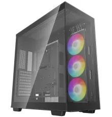 Корпус Deepcool CH780 черный без БП ATX 2x120mm 1x140mm 2xUSB3.0 audio bott PSU
