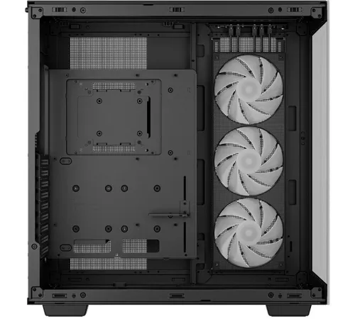 Корпус Deepcool CH780 черный без БП ATX 2x120mm 1x140mm 2xUSB3.0 audio bott PSU