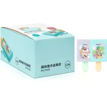 Ластик Deli 71113 мороженое 67x35x18мм ПВХ ассорти