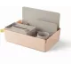 Короб для хранения Deli XDM33green разборный 315x210x186мм зеленый пластик (упак.:1шт)