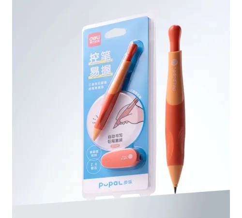 Карандаш мех. Deli SH321orange Pupal оранжевый блистер Карандаш мех. Deli SH321orange Pupal оранжевый блистер