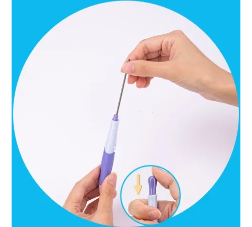 Карандаш мех. Deli SH321violet Pupal 2.0мм фиолетовый блистер Карандаш мех. Deli SH321violet Pupal 2.0мм фиолетовый блистер