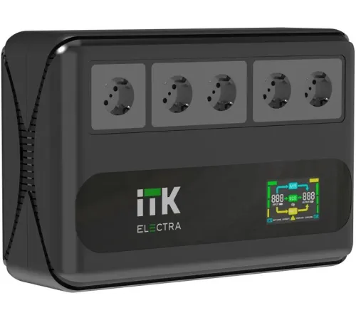 ИБП ITK (ELT5-600VA-1-001) 360Вт 600ВА ИБП ITK (ELT5-600VA-1-001) 360Вт 600ВА