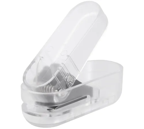 Дырокол Deli NS088white макс.:10лист. пластик белый отв.:1