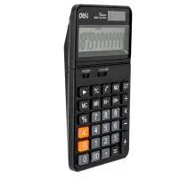 Калькулятор настольный Deli EM320 черный 12-разр.