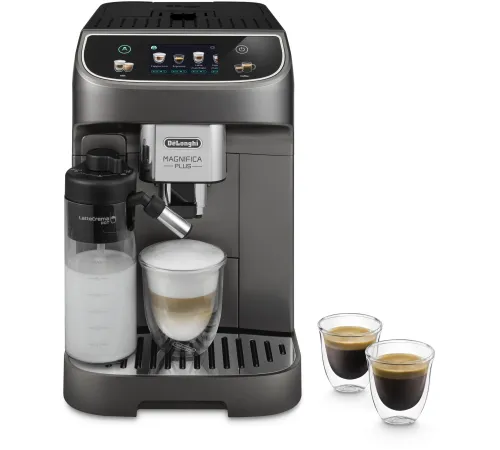 Кофемашина Delonghi Magnifica Plus ECAM320.70.TB 1450Вт титановый/черный
