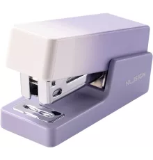 Степлер мини Deli NS083AVIOLET NS083A Nusign 24/6 26/6 (12листов) фиолетовый 40скоб металл/пластик