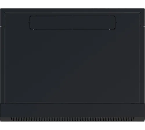 Шкаф коммутационный NTSS (NTSS-W12U6060GS-BL) настенный 12U 570x600мм пер.дв.стекл 60кг черный 27кг