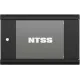 Шкаф коммутационный NTSS (NTSS-W9U6060GS-BL) настенный 9U 570x600мм пер.дв.стекл 60кг черный 22кг