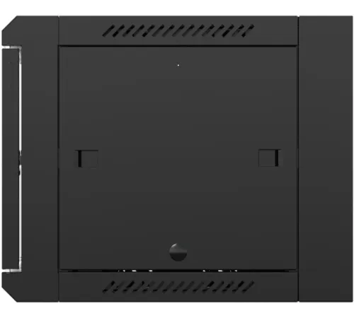 Шкаф коммутационный NTSS (NTSS-W9U6060GS-BL) настенный 9U 570x600мм пер.дв.стекл 60кг черный 22кг