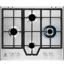 Газовая варочная поверхность Electrolux KGS64562SX серебристый