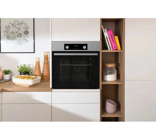 Духовой шкаф Электрический Gorenje BO6737E02NX черный Духовой шкаф Электрический Gorenje BO6737E02NX черный