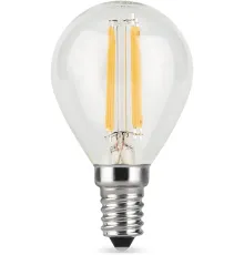 Лампа светодиодная Gauss Filament 7Вт цок.:E14 шар 220B св.свеч.бел.нейт. P45 (упак.:10шт) (105801207)