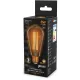Лампа филам. Gauss Filament ST64 8Вт цок.:E27 эдисон 220B св.свеч.бел.теп. (упак.:10шт) (157802008)