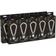 Лампа светодиодная Gauss Filament 1005802104 4Вт цок.:E27 трубка 220B св.свеч.бел.теп. (упак.:10шт)