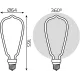 Лампа светодиодная Gauss Filament 1005802104 4Вт цок.:E27 трубка 220B св.свеч.бел.теп. (упак.:10шт)