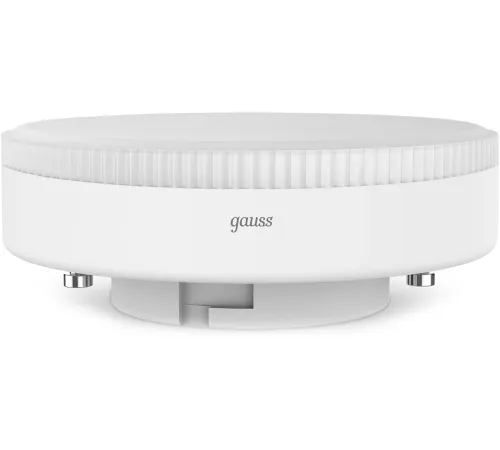 Лампа светодиодная Gauss 108008311 11Вт цок.:GX53 таблетка 220B св.свеч.бел.хол. (упак.:10шт) Лампа светодиодная Gauss 108008311 11Вт цок.:GX53 таблетка 220B св.свеч.бел.хол. (упак.:10шт)