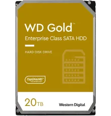Жесткий диск WD SATA-III 20TB WD202KRYZ Server Gold 512E (7200rpm) 512Mb 3.5"