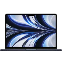 Ноутбук Apple MacBook Air A2681 M2 8 core 8Gb SSD256Gb/8 core GPU 13.6" IPS (2560x1664) Mac OS midnight WiFi BT Cam (MLY33ZP/A)