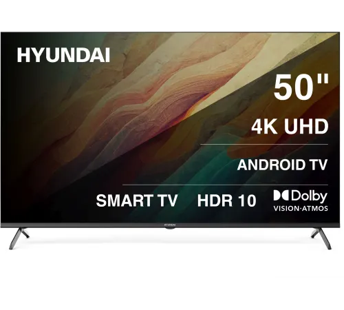Телевизор LED Hyundai 50" H-LED50BU7009 Android TV Frameless черный 4K Ultra HD 60Hz MEMC DVB-T DVB-T2 DVB-C DVB-S DVB-S2 USB WiFi Smart TV Телевизор LED Hyundai 50" H-LED50BU7009 Android TV Frameless черный 4K Ultra HD 60Hz MEMC DVB-T DVB-T2 DVB-C DVB-S DVB-S2 USB WiFi Smart TV