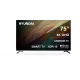 Телевизор LED Hyundai 75" H-LED75BU7009 Android TV Frameless черный 4K Ultra HD 60Hz DVB-T DVB-T2 DVB-C DVB-S DVB-S2 USB WiFi Smart TV