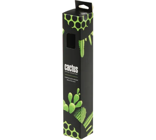 Коврик для мыши Cactus Black 300x250x3мм (CS-MPС-D01M) Коврик для мыши Cactus Black 300x250x3мм (CS-MPС-D01M)