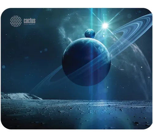 Коврик для мыши Cactus Saturn 300x250x2мм (CS-MPС-P03M) Коврик для мыши Cactus Saturn 300x250x2мм (CS-MPС-P03M)