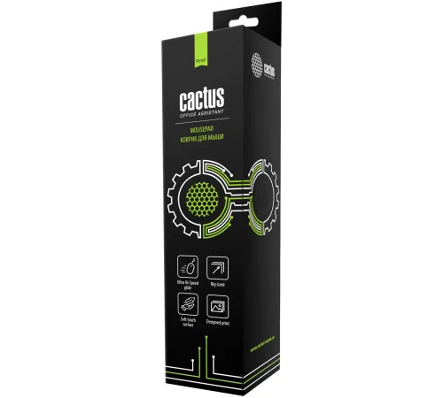 Коврик для мыши Cactus Black 900x400x2мм (CS-MPС-PRO02ХXL) Коврик для мыши Cactus Black 900x400x2мм (CS-MPС-PRO02ХXL)
